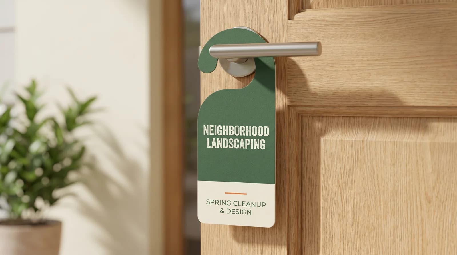 Door Hangers product example