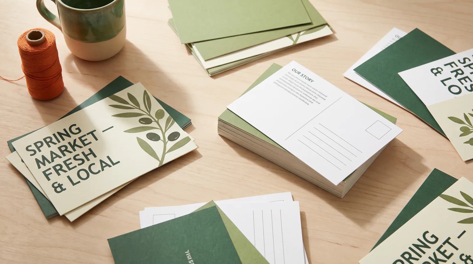 Postcards product example