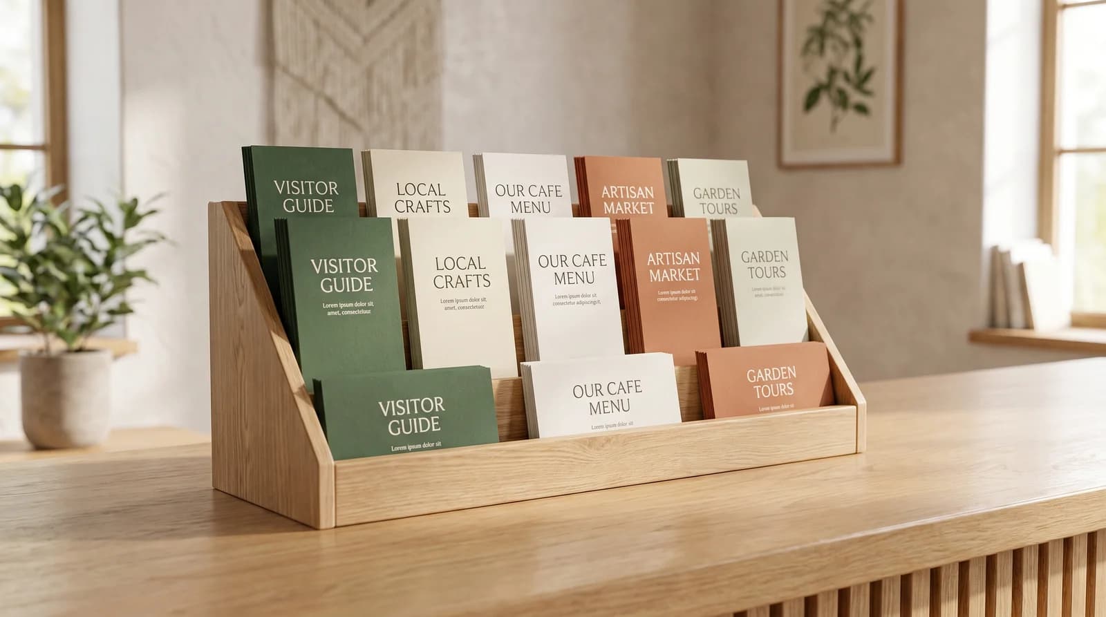 Rack Cards product example