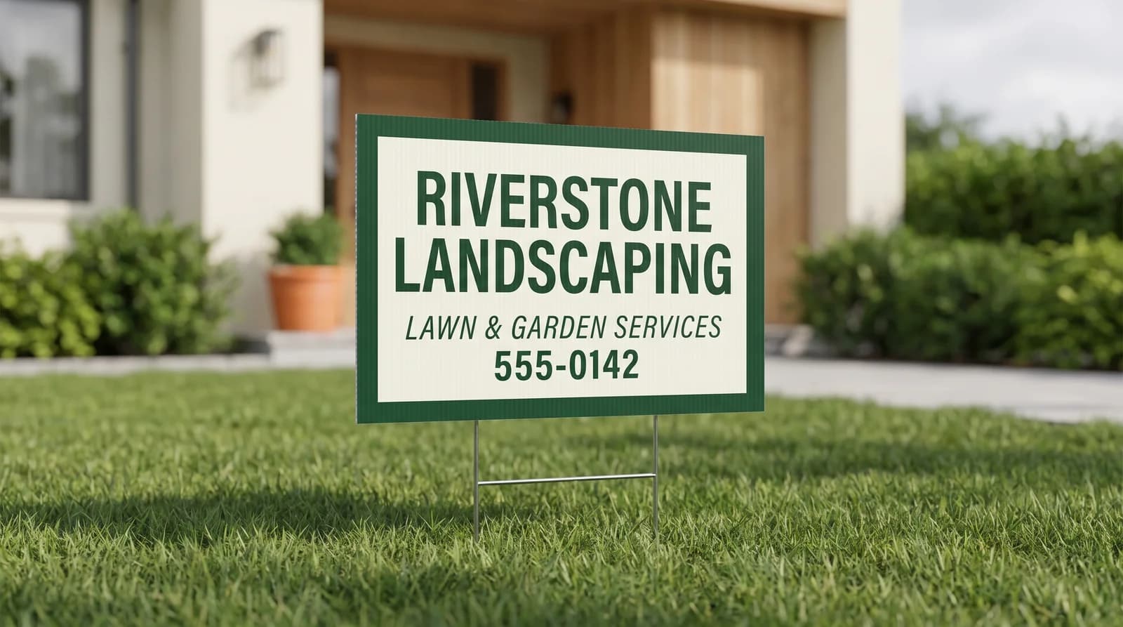 Yard Signs product example