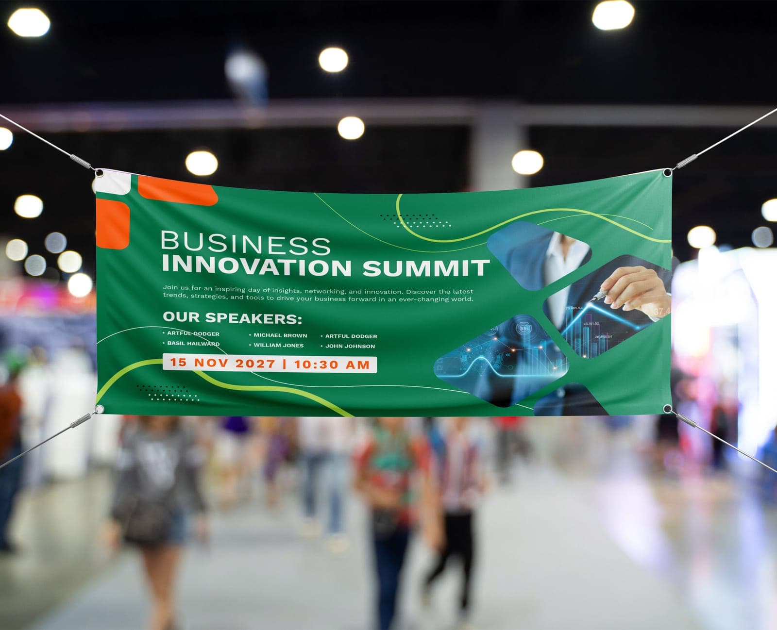 Banners print samples