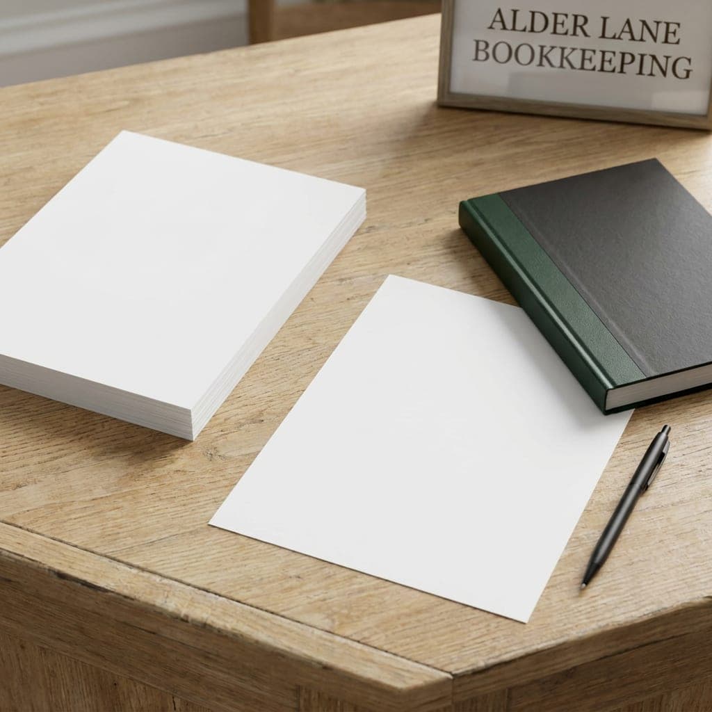 Blank Letterheads printed samples