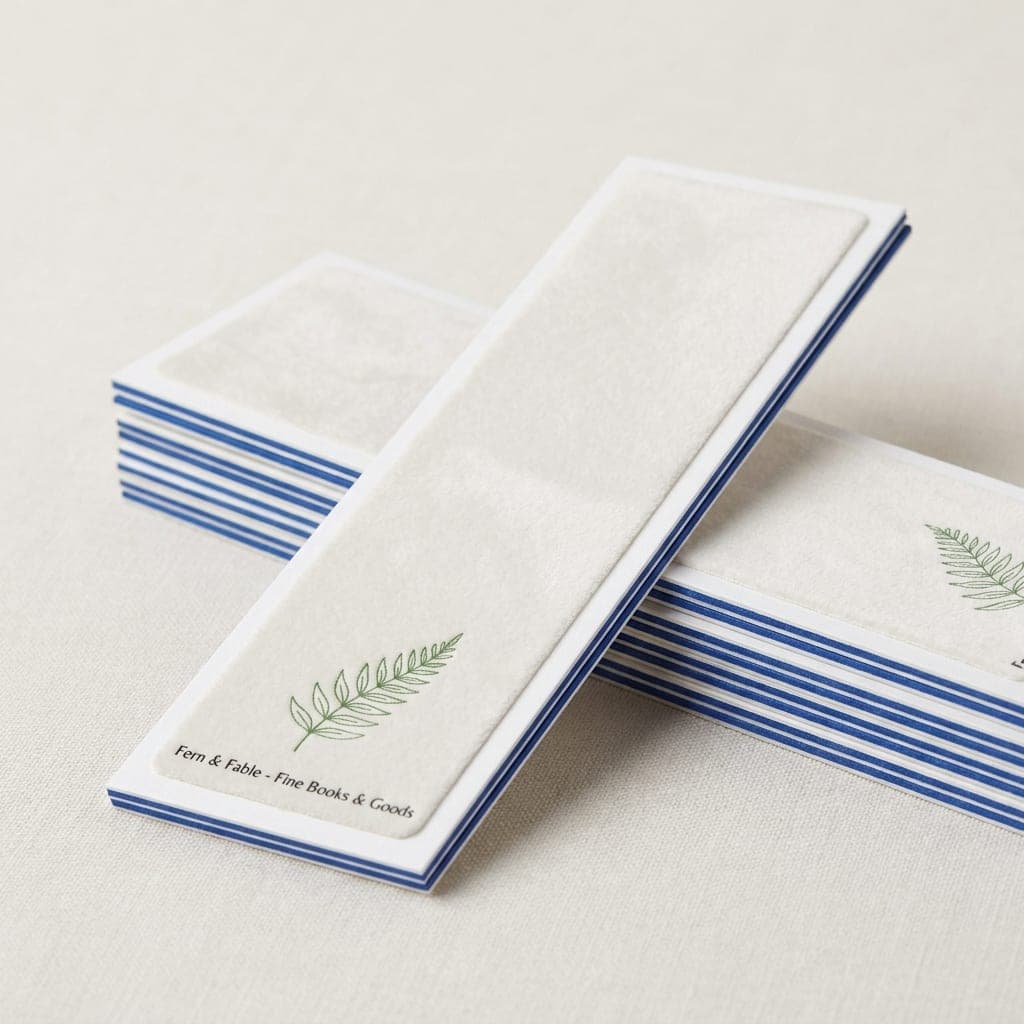 Printed samples showing Triple-Layer Blue paper