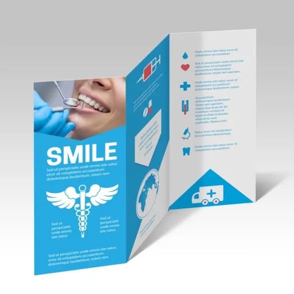 Brochures print samples