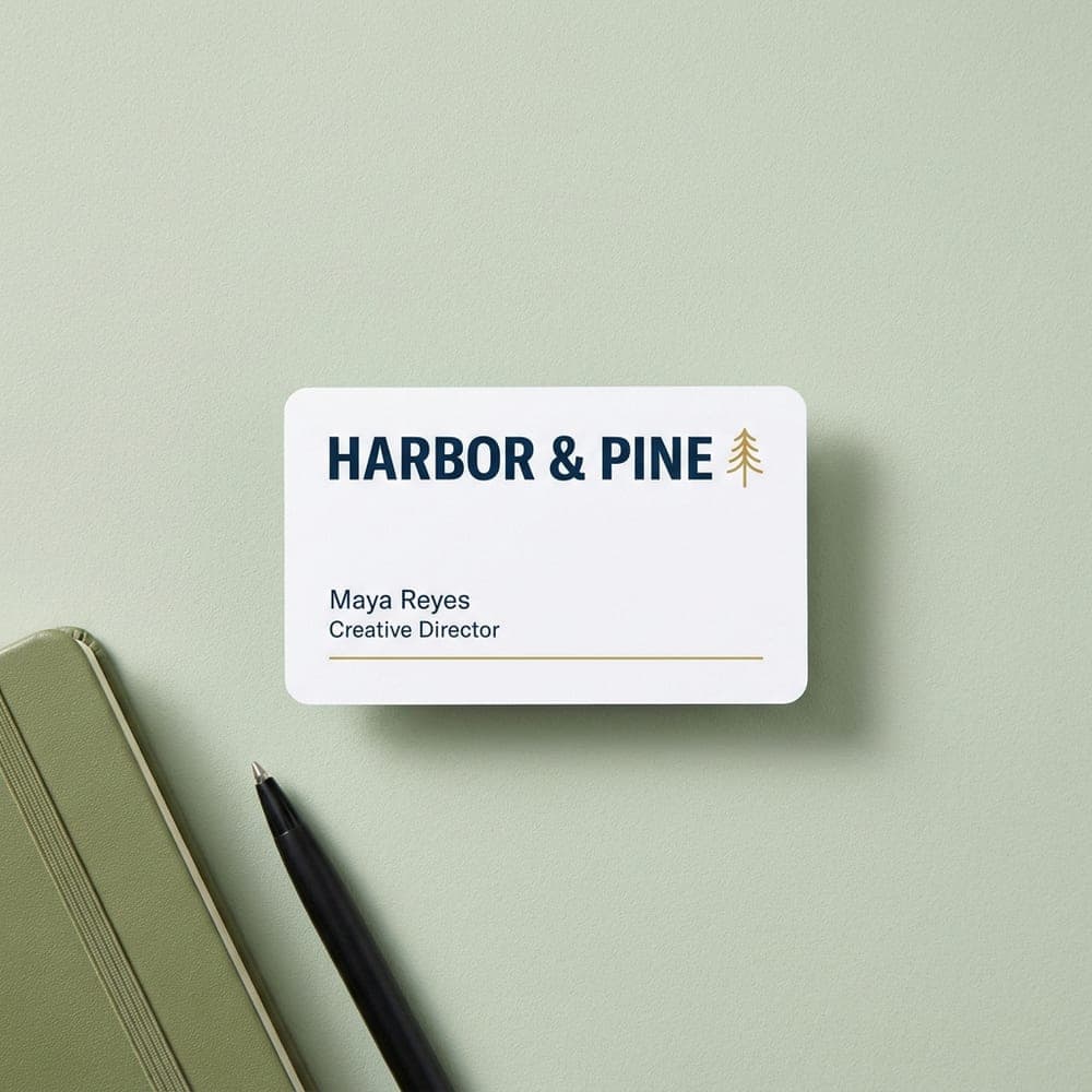 Round Corner Business Cards
