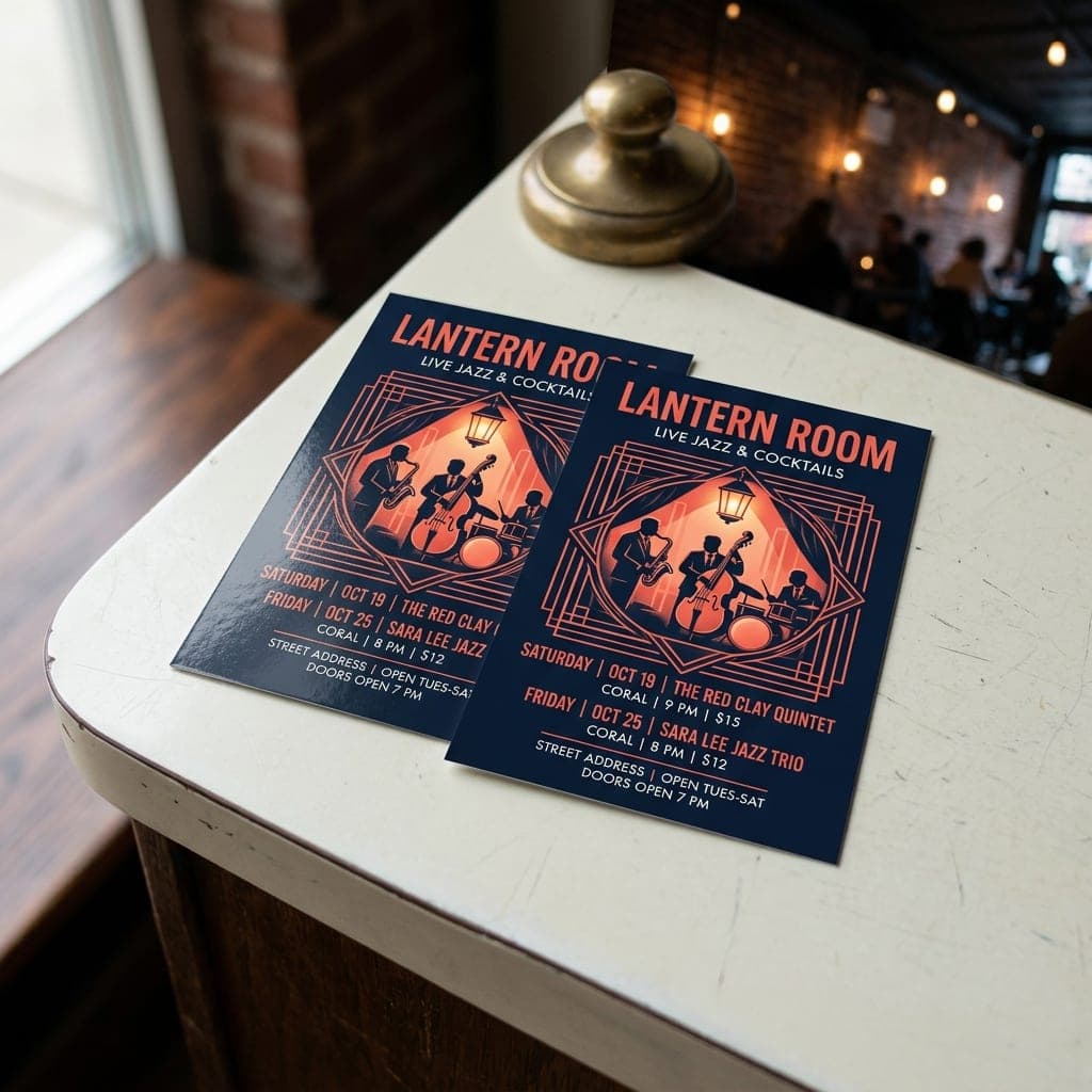 Club Flyers layout inspiration