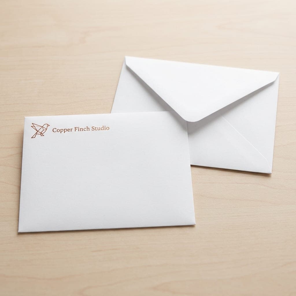 Envelopes print samples