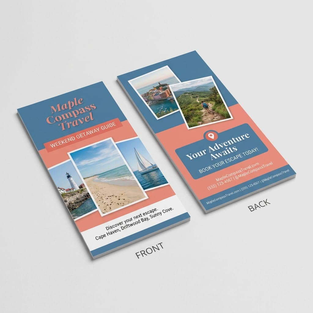 Rack Cards layout inspiration