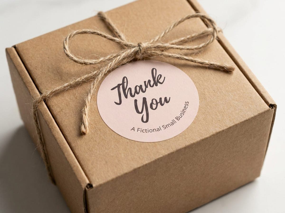 Order thank-you design inspiration
