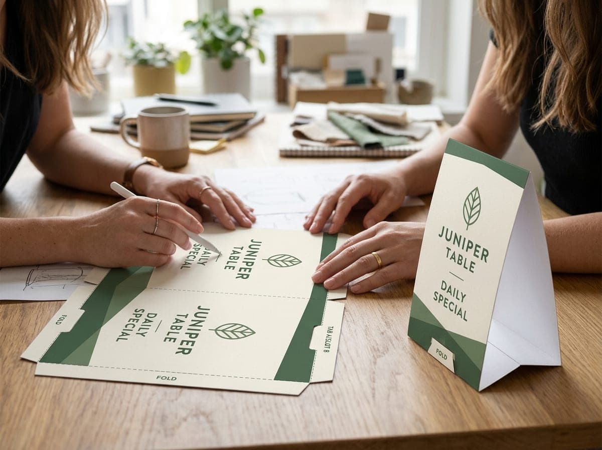 Table Tents layout inspiration