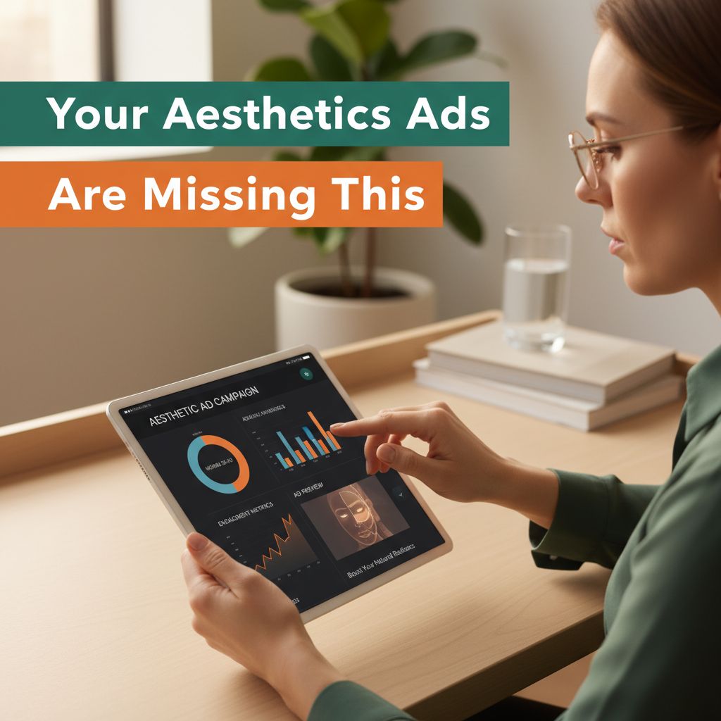 Marketing illustration: The Psychology of Aesthetic Marketing: Driving Med Spa Success in Florida