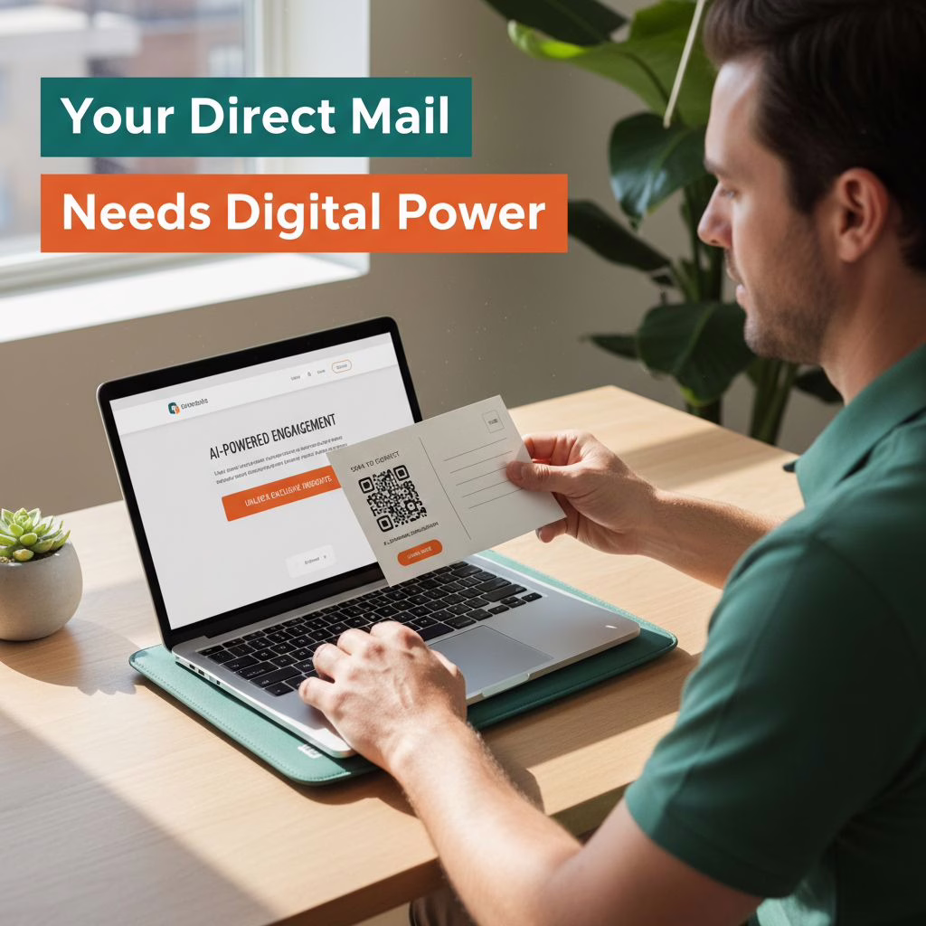 Marketing illustration: Beyond the Mailbox: How Integrated Marketing Drives Digital Results in Palm Beach