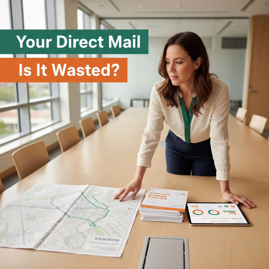 Marketing illustration: EDDM vs. Targeted Mail: Choosing the Right Direct Mail Strategy for Boca Raton Businesses
