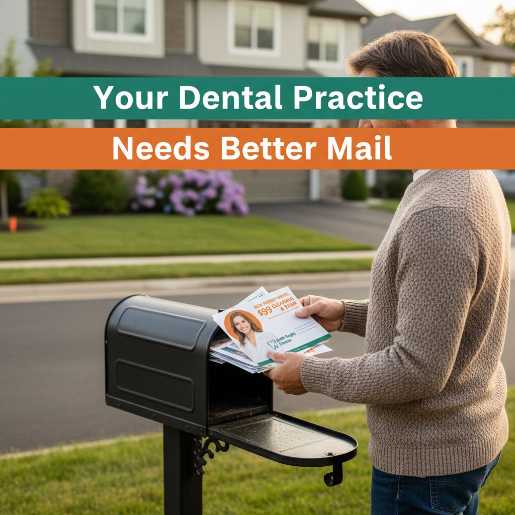 Marketing illustration: EDDM for Dentists: Acquire New Patients in Boca Raton