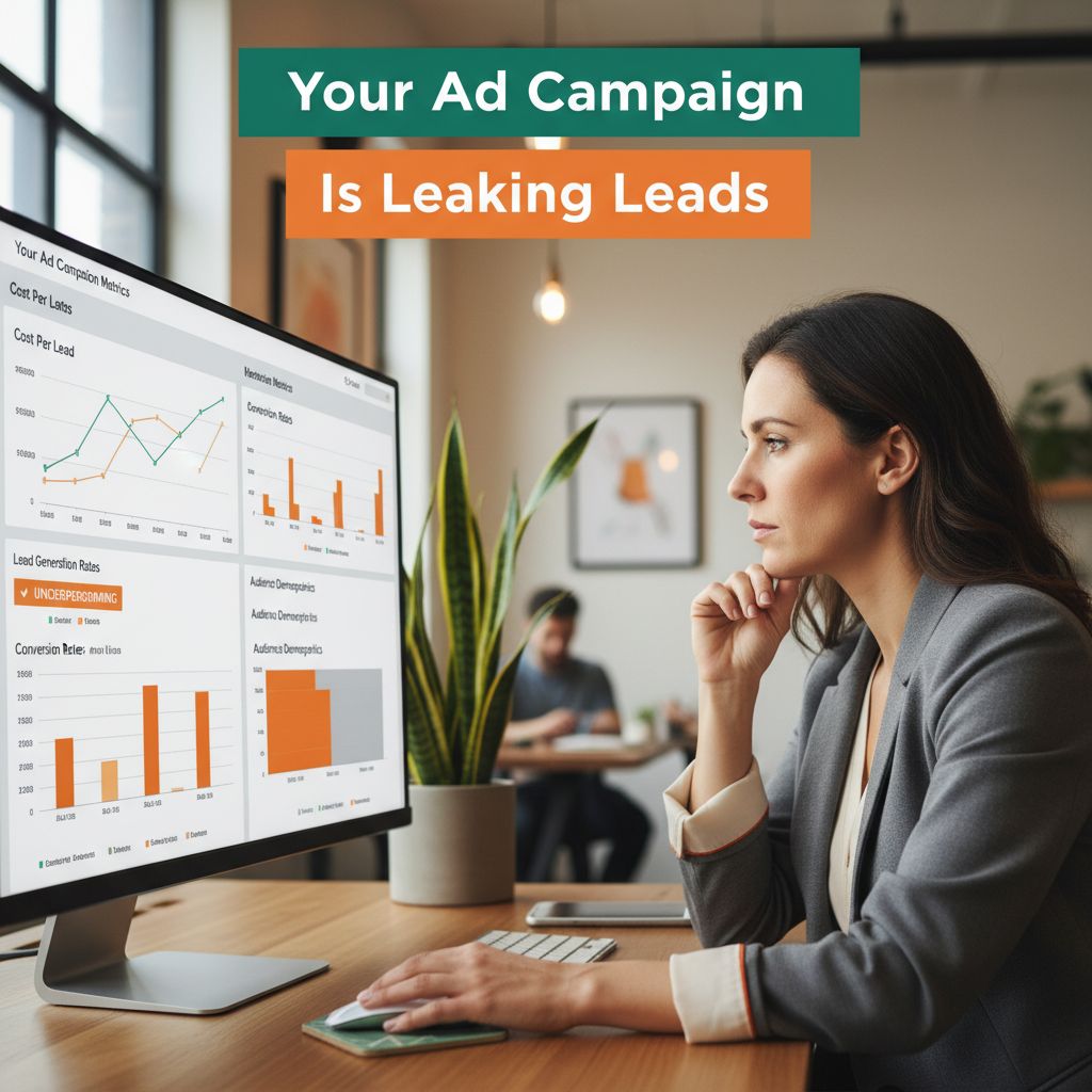 Marketing illustration: Reduce Facebook Ad Costs and Improve ROI for Boca Raton Businesses