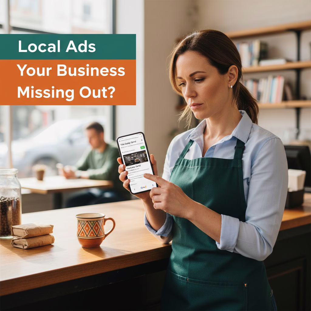 Marketing illustration: Local Google Ads: Attract Nearby Customers in Boca Raton and Palm Beach County
