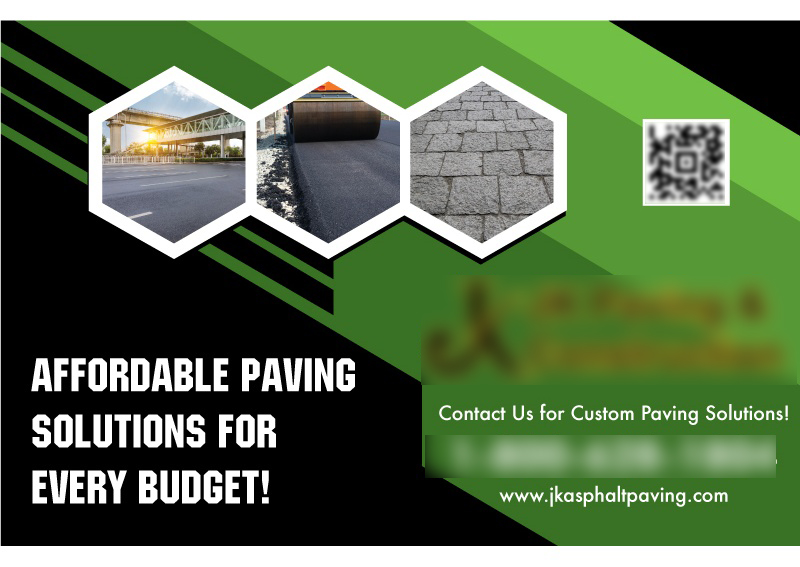 Historical direct-mail campaign artwork: Paving Company Wins 22 Jobs With Budget-Friendly Estimate Campaign
