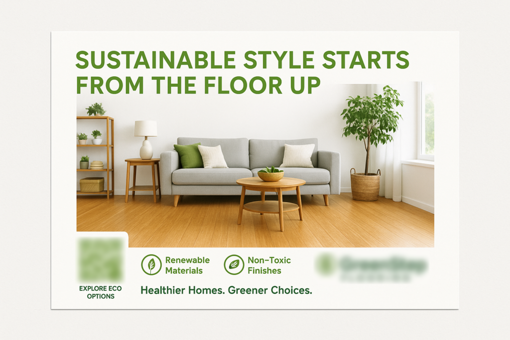 Historical direct-mail campaign artwork: 124 Inquiries and $189K in Sales from “Sustainable Style” Direct Mail Campaign