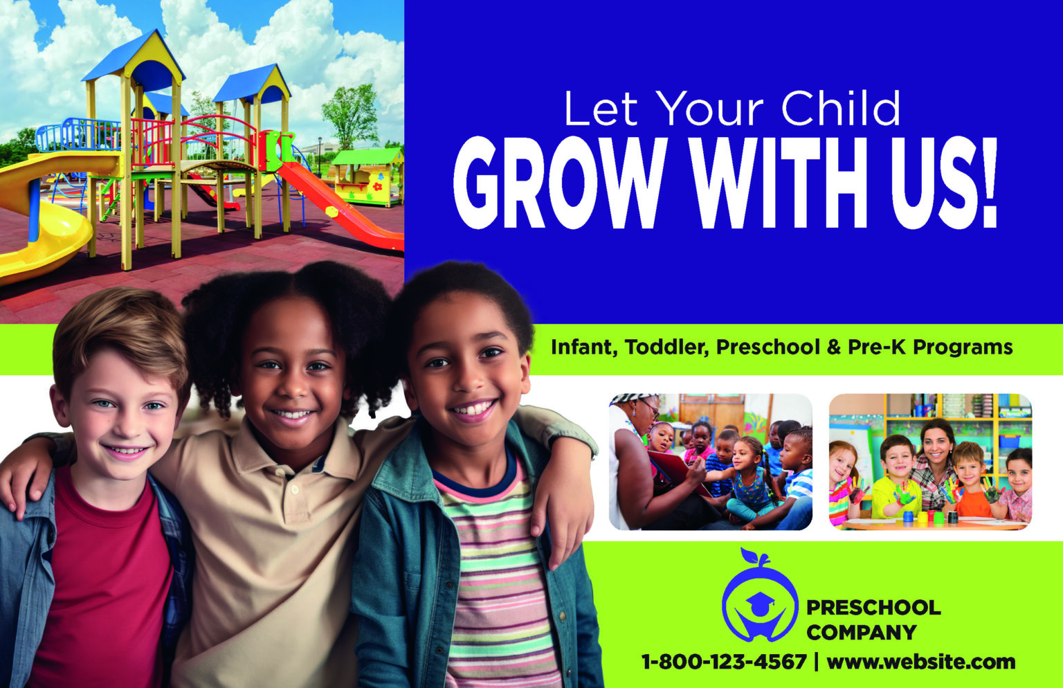 Historical direct-mail campaign artwork: Education Marketing