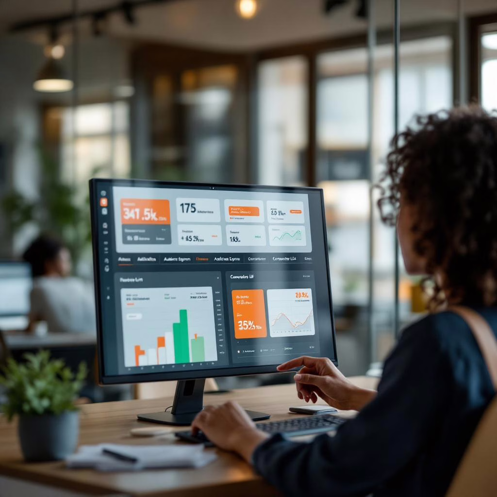 Marketing illustration: The Myth: AI Replaces Human Strategy
