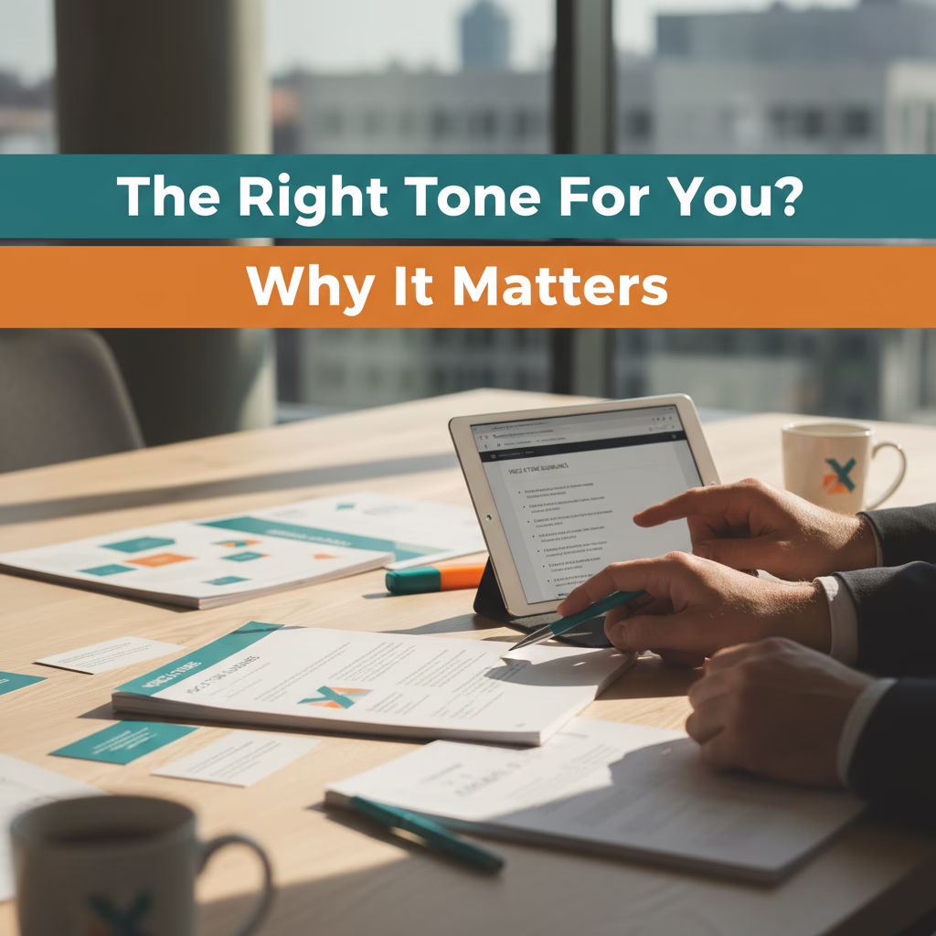 Marketing illustration: How Brand Tone and Voice Drive Audience Engagement