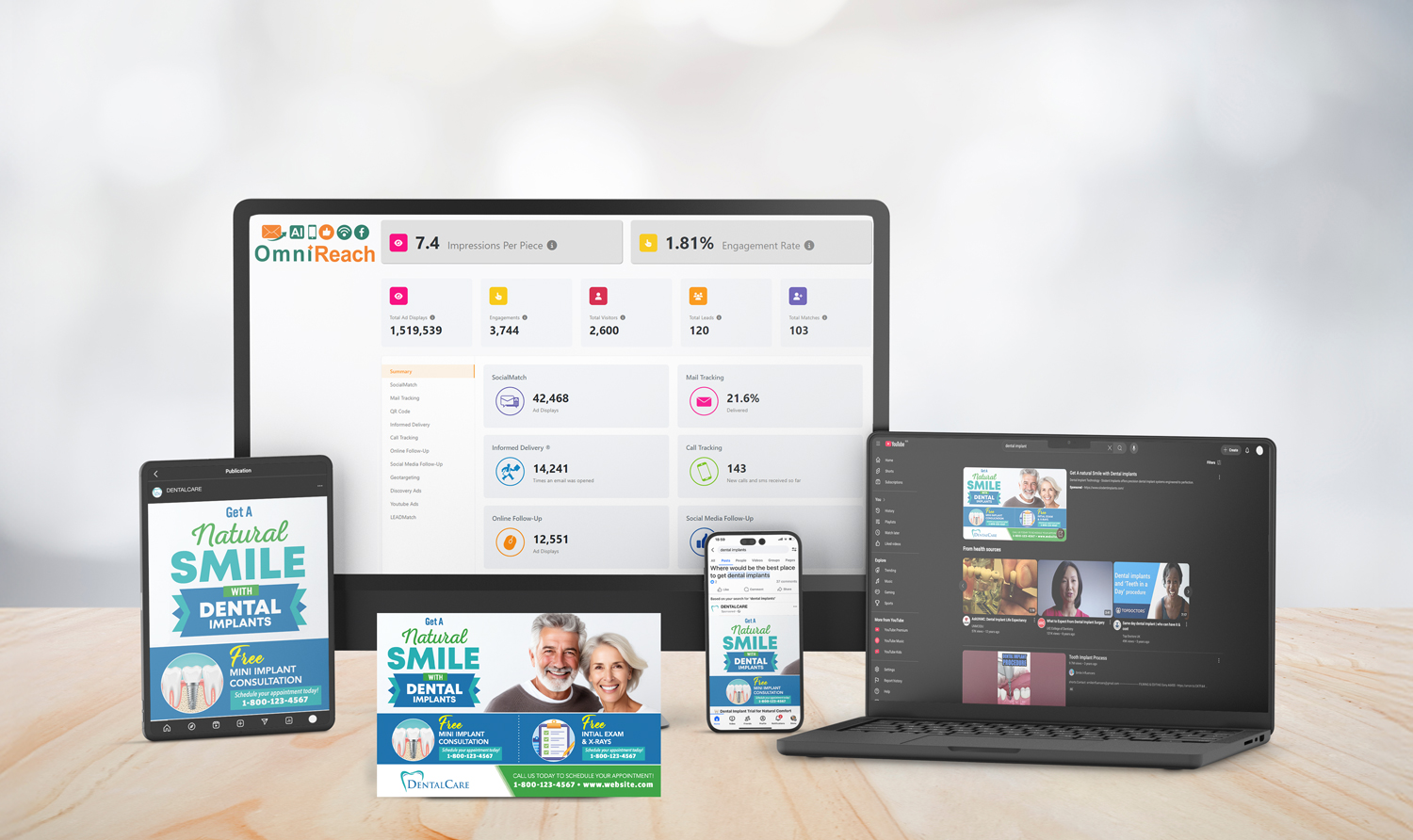 Marketing illustration: Omni Reach